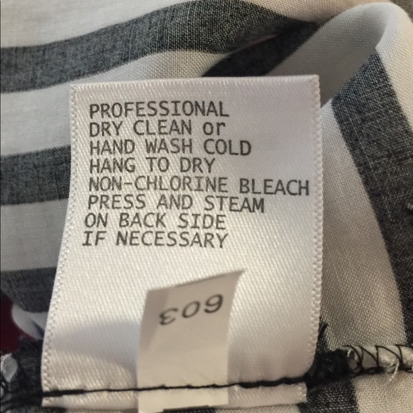 Striped Cynthia Rowley Short Sleeved Top - Picture 11 of 11